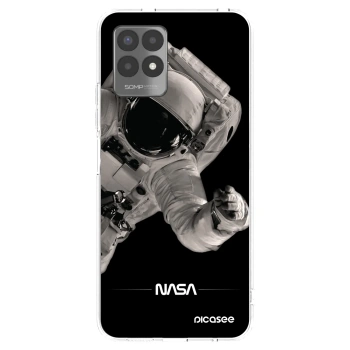 Picasee silikonski prozorni ovitek za Realme 8i - Astronaut Big