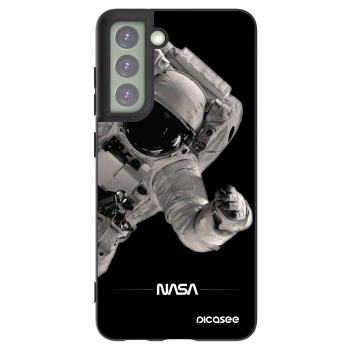 Picasee silikonski črni ovitek za Samsung Galaxy S21 FE 5G - Astronaut Big