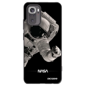 Picasee silikonski črni ovitek za Xiaomi Redmi Note 11S 4G - Astronaut Big