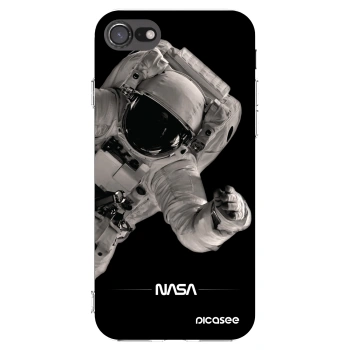Picasee silikonski prozorni ovitek za Apple iPhone SE 2022 - Astronaut Big
