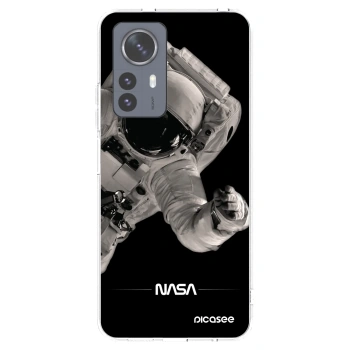 Picasee silikonski prozorni ovitek za Xiaomi 12 Pro - Astronaut Big