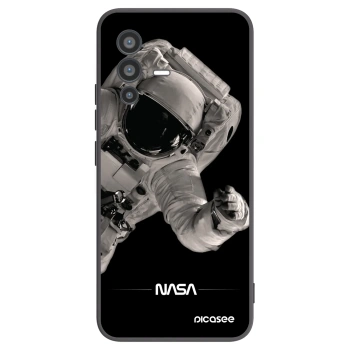 Picasee silikonski črni ovitek za Vivo V23 5G - Astronaut Big