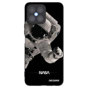 Picasee silikonski črni ovitek za Honor X8 4G - Astronaut Big