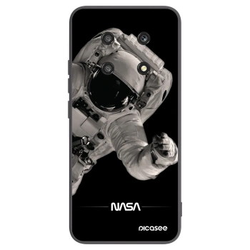 Picasee silikonski črni ovitek za Honor Magic4 Lite 5G - Astronaut Big