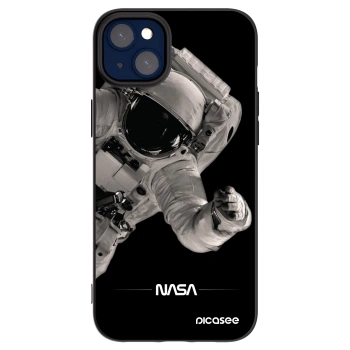 Picasee silikonski črni ovitek za Apple iPhone 14 Plus - Astronaut Big
