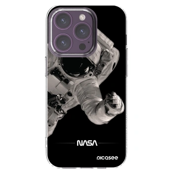 Picasee silikonski prozorni ovitek za Apple iPhone 14 Pro - Astronaut Big