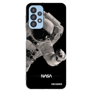 Picasee silikonski prozorni ovitek za Samsung Galaxy A23 A235F 4G - Astronaut Big