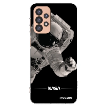 Picasee silikonski prozorni ovitek za Samsung Galaxy A23 A236B 5G - Astronaut Big