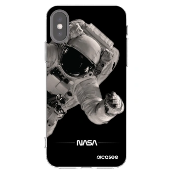 Picasee silikonski prozorni ovitek za Apple iPhone X/XS - Astronaut Big