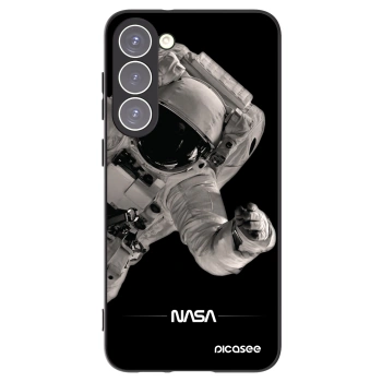 Picasee silikonski črni ovitek za Samsung Galaxy S23+ 5G - Astronaut Big