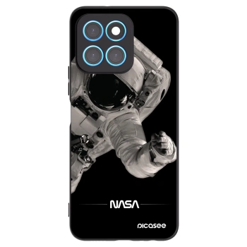Picasee silikonski črni ovitek za Honor X8 5G - Astronaut Big