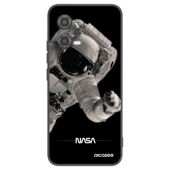 Picasee silikonski črni ovitek za Xiaomi Poco X5 - Astronaut Big