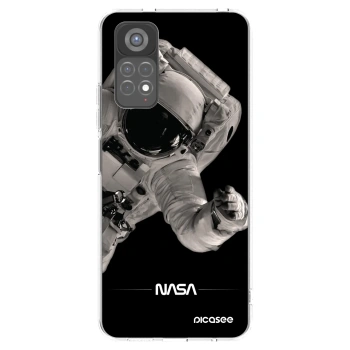 Picasee silikonski prozorni ovitek za Xiaomi Redmi Note 11S 5G - Astronaut Big