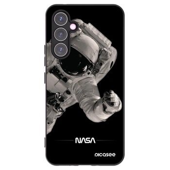 Picasee silikonski črni ovitek za Samsung Galaxy A54 5G A546B - Astronaut Big