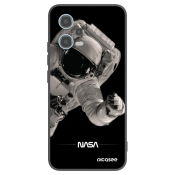 Picasee silikonski črni ovitek za Xiaomi Redmi Note 12 5G - Astronaut Big