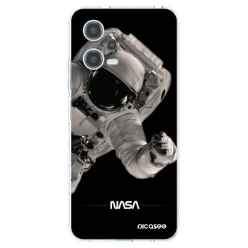 Picasee silikonski prozorni ovitek za Xiaomi Redmi Note 12 5G - Astronaut Big