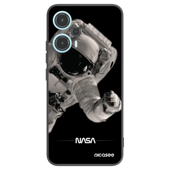 Picasee silikonski črni ovitek za Xiaomi Poco F5 - Astronaut Big
