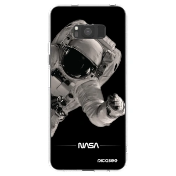 Picasee silikonski prozorni ovitek za Samsung Galaxy S8 G950F - Astronaut Big