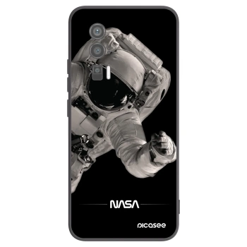Picasee silikonski črni ovitek za Xiaomi Poco F5 Pro 5G - Astronaut Big