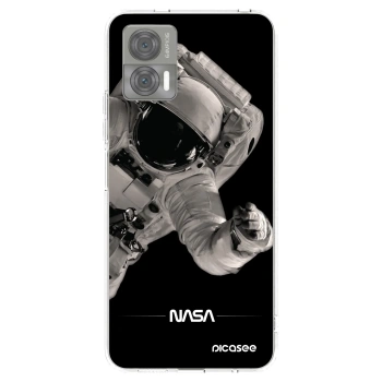 Picasee silikonski prozorni ovitek za Motorola Edge 30 Neo - Astronaut Big