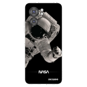 Picasee silikonski prozorni ovitek za Motorola Edge 40 - Astronaut Big