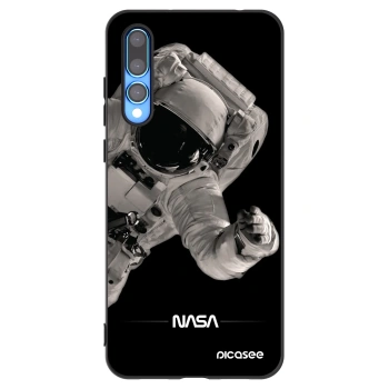 Picasee silikonski črni ovitek za Huawei P20 Pro - Astronaut Big