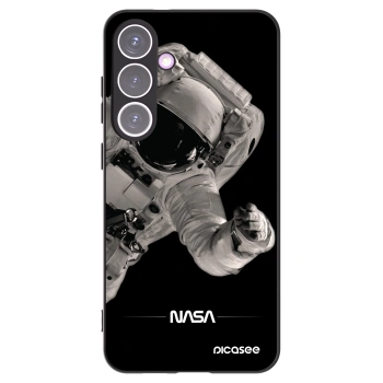 Picasee silikonski črni ovitek za Samsung Galaxy S24+ S926B 5G - Astronaut Big