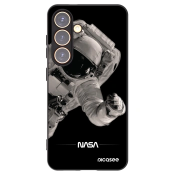 Picasee silikonski črni ovitek za Samsung Galaxy S24 S921B 5G - Astronaut Big