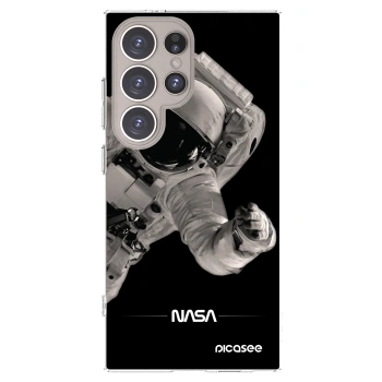 Picasee silikonski prozorni ovitek za Samsung Galaxy S24 Ultra S928B 5G - Astronaut Big
