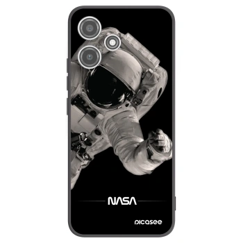 Picasee silikonski črni ovitek za Xiaomi Redmi 12 5G - Astronaut Big