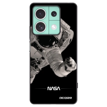 Picasee silikonski črni ovitek za Xiaomi Redmi Note 13 5G - Astronaut Big