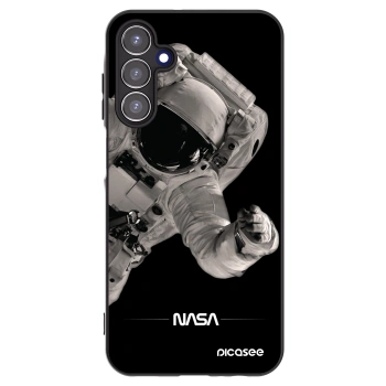 Picasee silikonski črni ovitek za Samsung Galaxy A15 A155F 4G - Astronaut Big