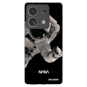 Picasee silikonski prozorni ovitek za Xiaomi Redmi Note 13 4G - Astronaut Big