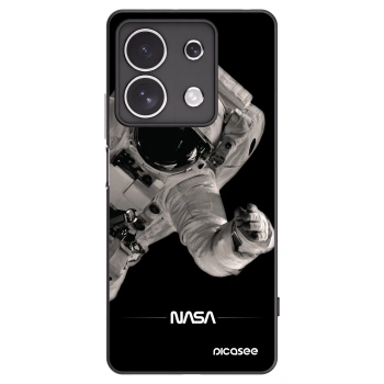 Picasee silikonski črni ovitek za Xiaomi Redmi Note 13 4G - Astronaut Big