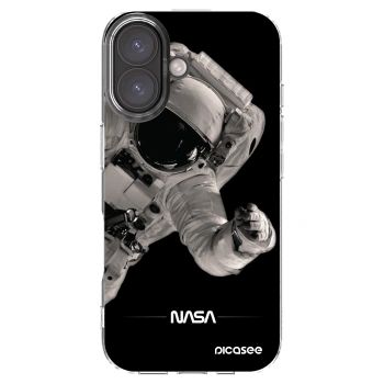 Picasee silikonski prozorni ovitek za Apple iPhone 16 - Astronaut Big