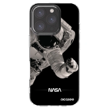 Picasee silikonski prozorni ovitek za Apple iPhone 16 Pro - Astronaut Big