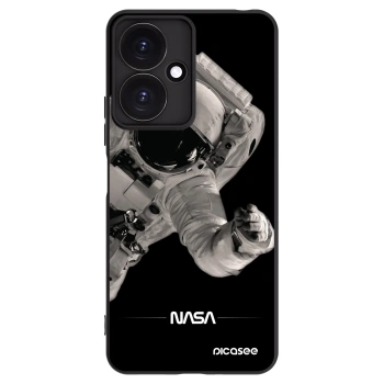 Picasee silikonski črni ovitek za Xiaomi Redmi 13C 5G - Astronaut Big