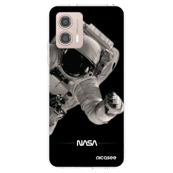 Picasee silikonski prozorni ovitek za Motorola Moto G53 5G - Astronaut Big