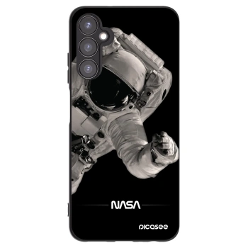 Picasee silikonski črni ovitek za Samsung Galaxy A05s A057G - Astronaut Big