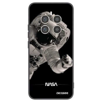 Picasee silikonski črni ovitek za Realme 12 Pro 5G - Astronaut Big