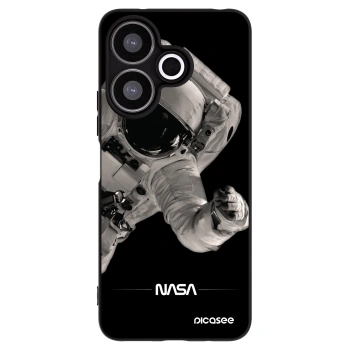 Picasee silikonski črni ovitek za Xiaomi Redmi 13 4G - Astronaut Big