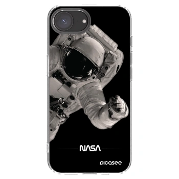 Picasee silikonski prozorni ovitek za Apple iPhone 16e - Astronaut Big