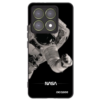 Picasee silikonski črni ovitek za Xiaomi 14T - Astronaut Big