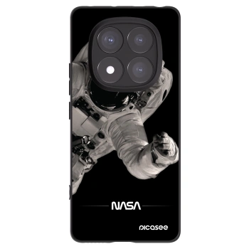 Picasee silikonski črni ovitek za Xiaomi Redmi Note 14 Pro+ 5G - Astronaut Big