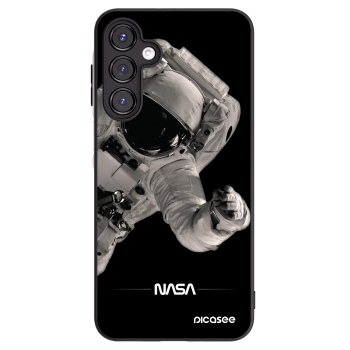 Picasee silikonski črni ovitek za Samsung Galaxy A16 5G - Astronaut Big