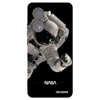 Picasee silikonski črni ovitek za Xiaomi Poco X7 - Astronaut Big