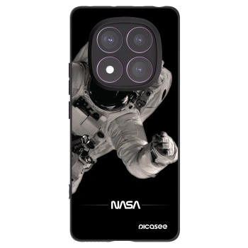 Picasee silikonski črni ovitek za Xiaomi Redmi Note 14 Pro 4G - Astronaut Big