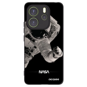 Picasee silikonski črni ovitek za Xiaomi Redmi Note 14 4G - Astronaut Big