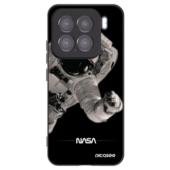 Picasee silikonski črni ovitek za Xiaomi 15 - Astronaut Big
