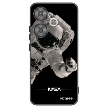 Picasee silikonski črni ovitek za Xiaomi Poco F6 - Astronaut Big